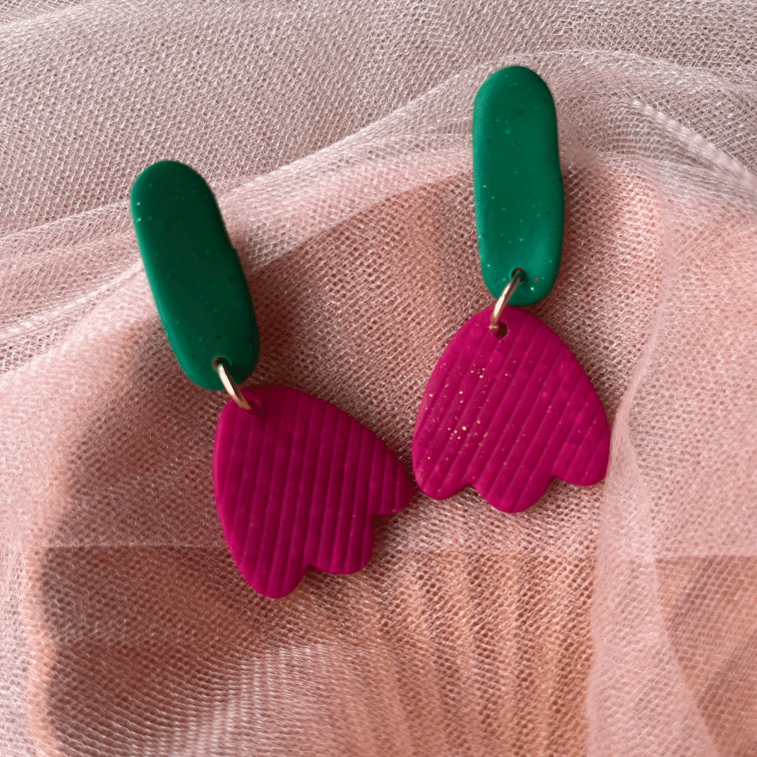 Tulipa ☀️ - Rose fushia & Vert