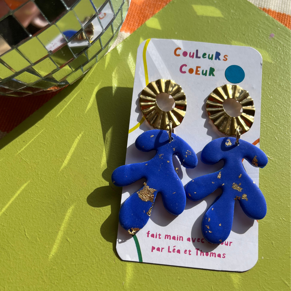 Seychelles ☀️ - Bleu Klein & doré