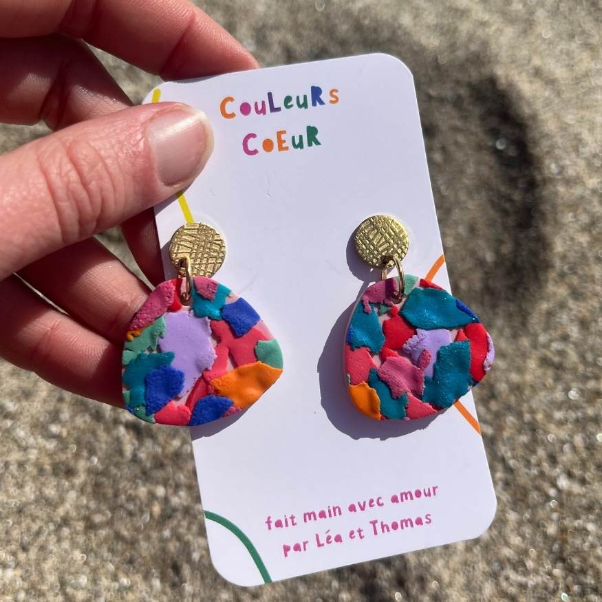 Cartagena ☀️- Terrazzo Orange/Vert/Bleu/Mauve