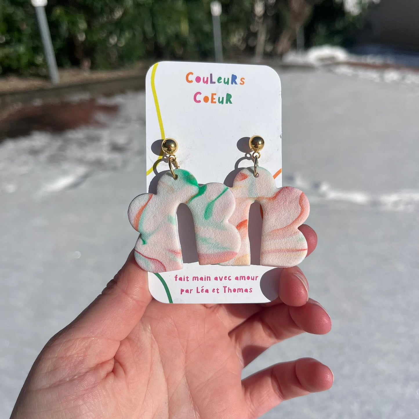 SOLDES - Mallorca marbré multicolore