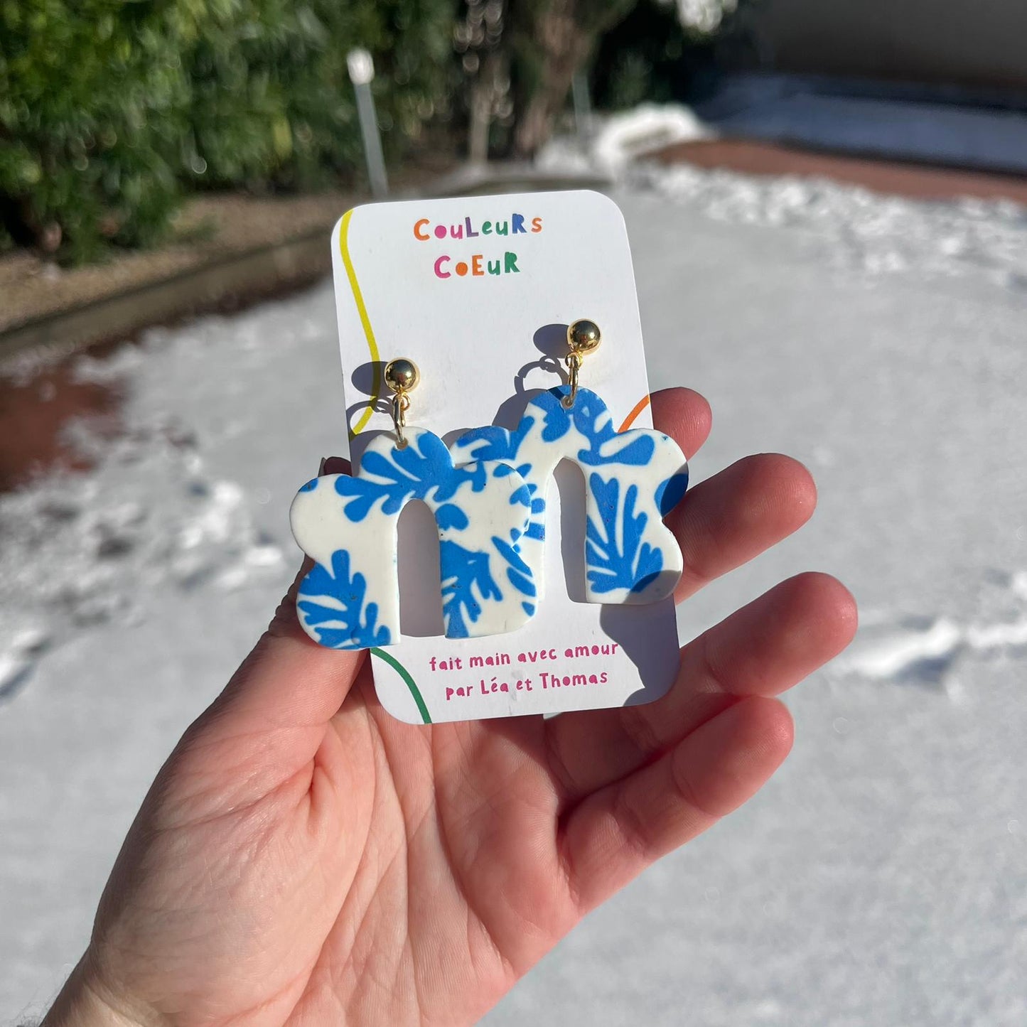 SOLDES - Mallorca Blanche à motifs