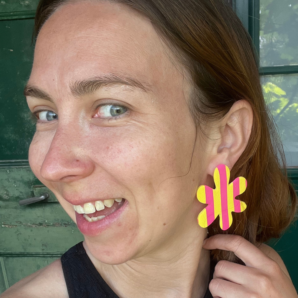 Buenos Aires - Rose fluo & Jaune