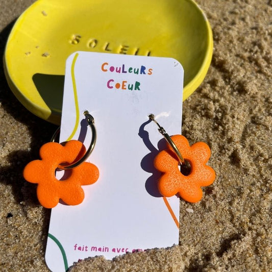 Bora Bora ☀️  - Créole Fleurs, Orange