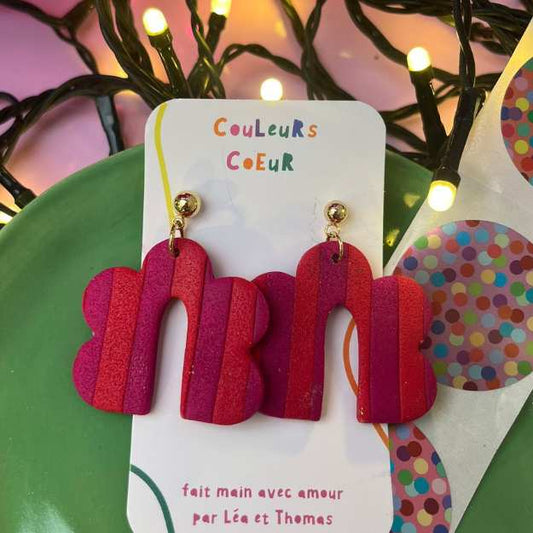 Mallorca - Rouge & Rose fushia