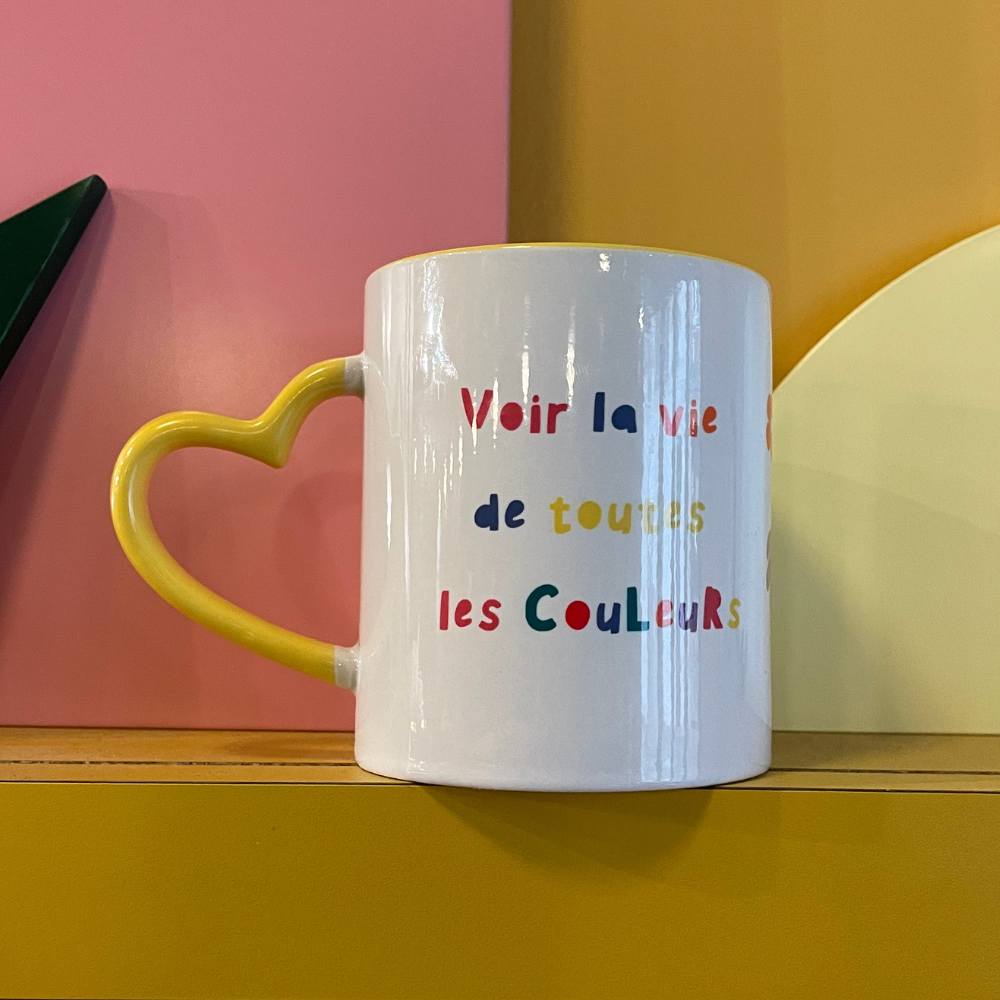 Tasse Couleurs Coeur 😍