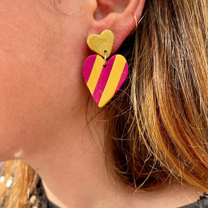 Venise - Rose & Ocre / Doré