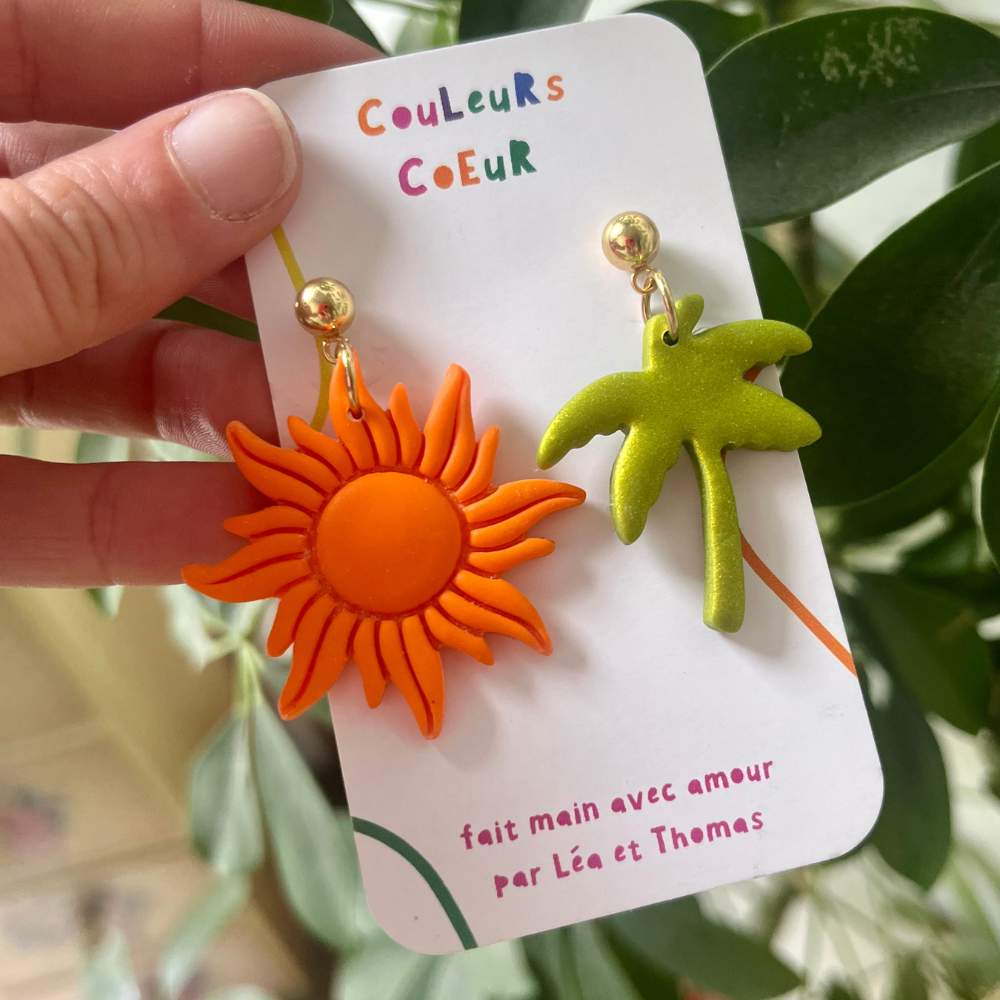 Palmera ☀️ - Orange / Vert