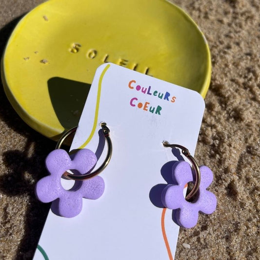 Margarita ☀️  - Créole Fleurs, Mauve