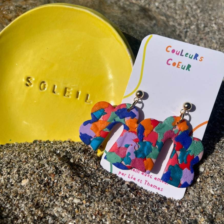 Mallorca ☀️- Terrazzo Orange/Vert/Bleu/Mauve
