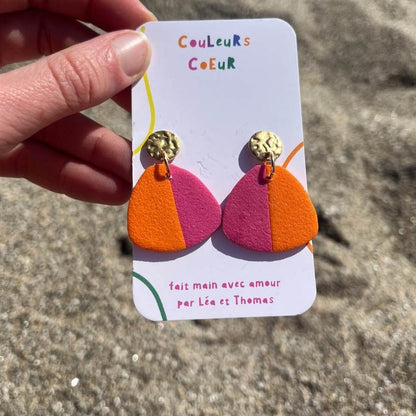 Cartagena ☀️- Bicolore Rose/ Orange
