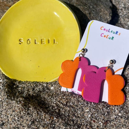 Mallorca ☀️- Bicolore Orange/Rose