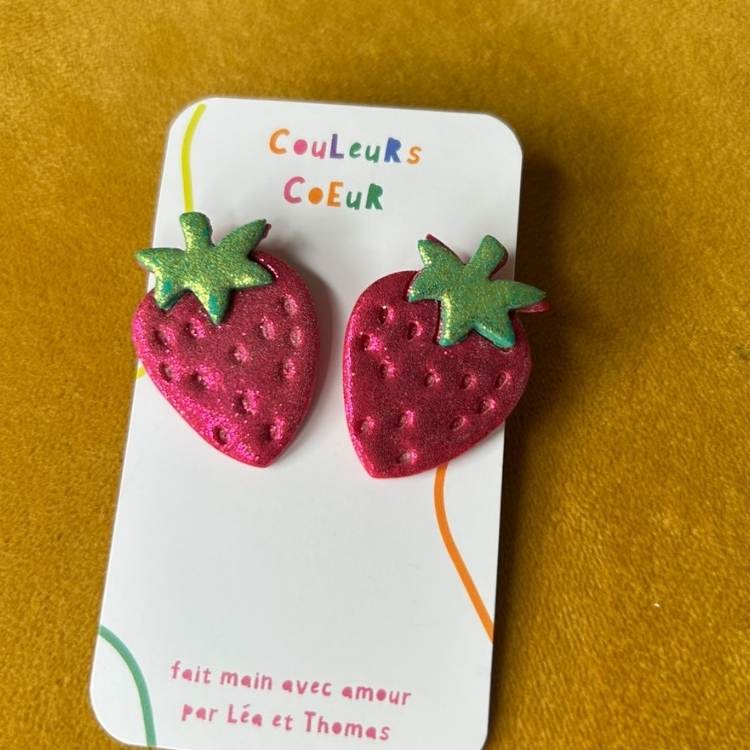 Plougastel ☀️ - Fraise Fushia & Pistaches