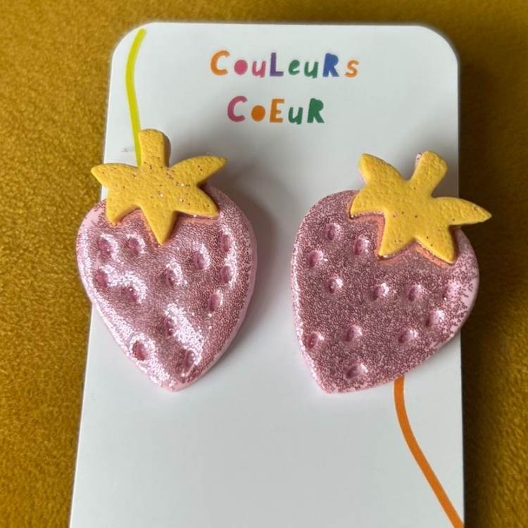 Plougastel ☀️ - Fraise Rose & Jaune