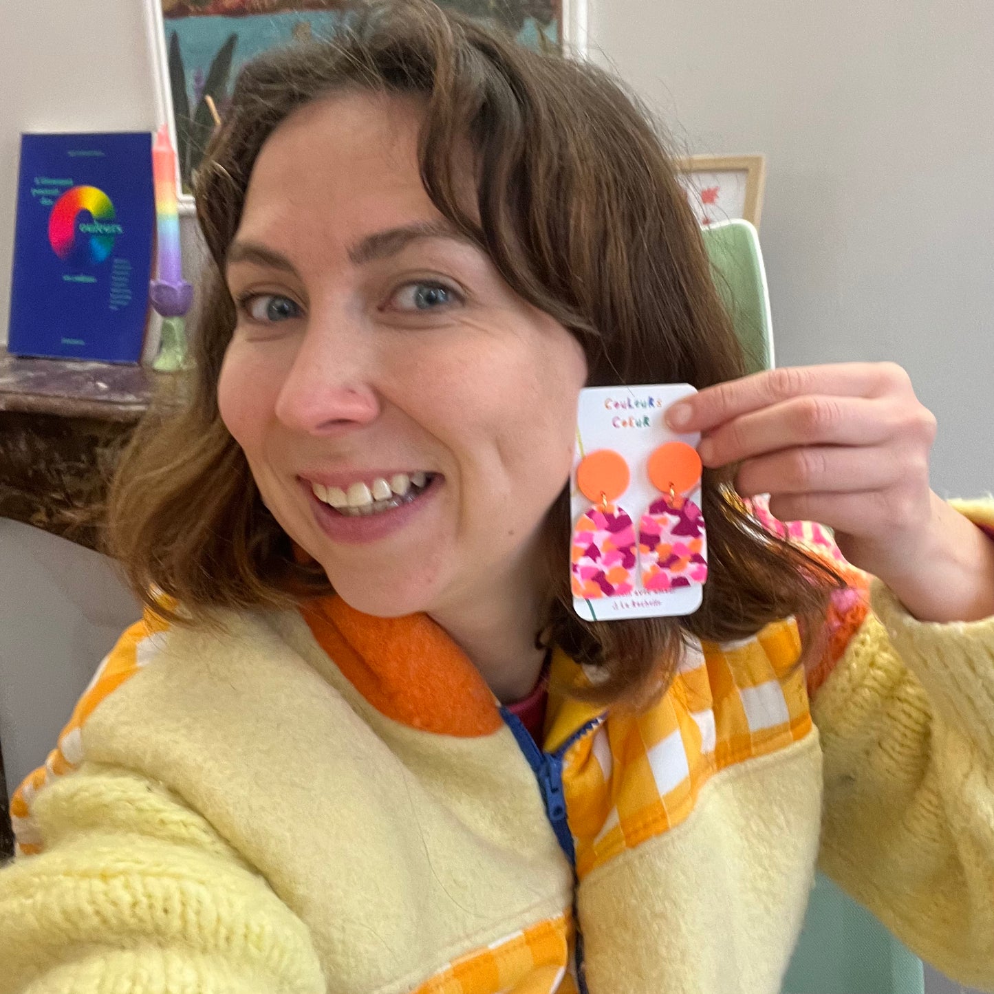 Koh Samui - Orange/Bordeaux/Rose fluo