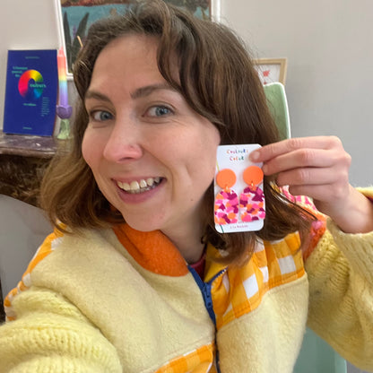 Koh Samui - Orange/Bordeaux/Rose fluo