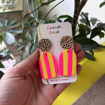 Koh Samui - Fluo/Jaune Rond Léopard