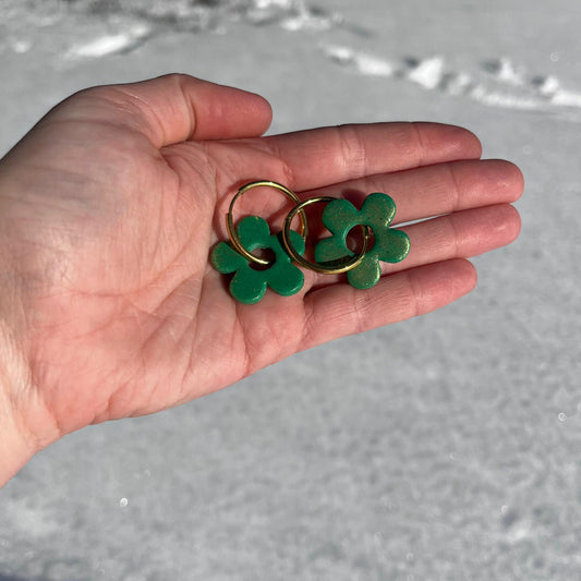 SOLDES - Margarita Verte irisées