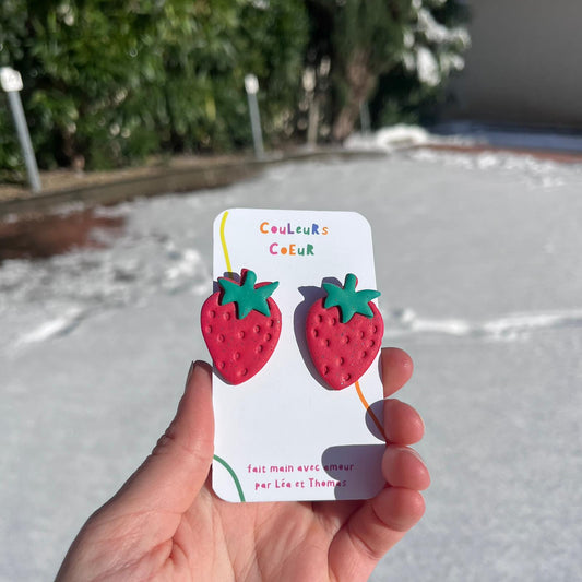 SOLDES - Fraise rouge
