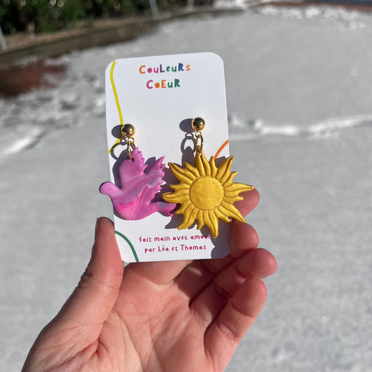 SOLDES - Soleil/Colombe