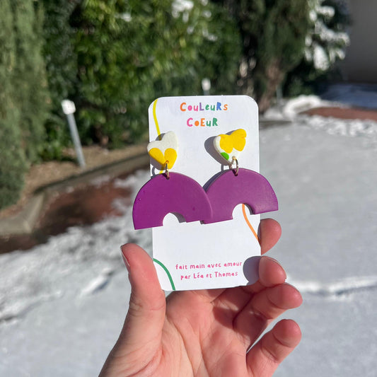 SOLDES - Ibiza Violette/Jaune