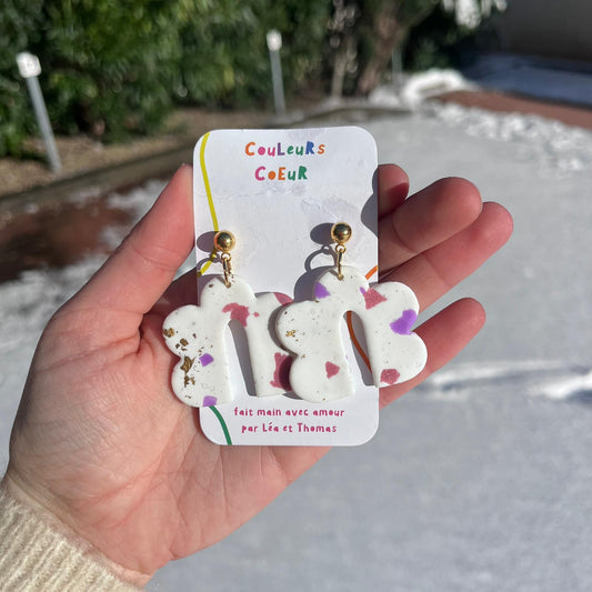 SOLDES - Mallorca terrazzo rose/mauve